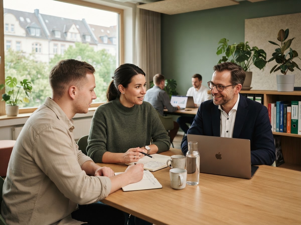Sneck Sinter Team bei der Arbeit an datenbasierten Investmentanalysen
